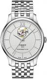 Tissot Tradition Silver Dial Automatic Mens Watch T0639071103800