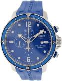 Tissot Men's T0664271704700 Seastar 1000 Automatic Chronograph Blue Dial Sport Watch