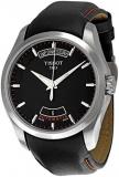 Tissot T035.407.16.051.01 T-Trend Black Leather Strap Automatic Men's Watch