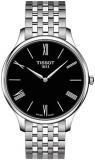 Tissot T0634091105800 Watch Tradition Bracelet Black Dial [Parallel Import], Dial color - black, Watch 3 ATM water resistant (30 m/100 ft)