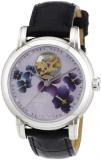 Tissot Women's T0502071610600 Heart Automatic Purple Open Dial Watch