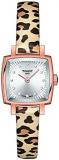 Tissot Womens Lovely 316L Stainless Steel case with Rose Gold PVD Coating Swiss ...