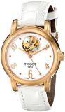 Tissot Women's T050.207.36.017.00 White with Skeletal Display Dial Watch