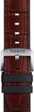 Tissot T852046767 22mm Lug Brown Leather Strap