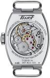 Tissot Women's Watch T1281611601200 Heritage Porto Small Lady Mechanical White Dial Leather Strap, White