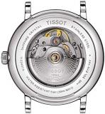 Tissot mens Carson Auto Stainless Steel Dress Watch Blue T1224071604300