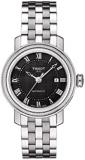 Tissot Women's T0970071105300 Bridgeport 29mm Black Dial Stainless Steel Watch