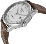 Tissot Men's T0864071603100 Luxury Analog Display Swiss Automatic Brown Watch