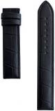 Tissot Men's PRC 200 19mm Black Leather Band Strap for T055417 or T055410