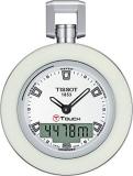 Tissot Pocket Touch White Dial Stainless Steel Case Men's Quartz Watch T85742019...