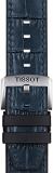 Tissot T852046765 22mm Lug Blue Leather Strap
