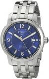 Tissot Men's T0144101104700 PRC 200 Stainless Steel Blue Dial Watch