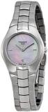 Tissot Women's T0960091115100 T-Collections 25.9mm Pink MOP Dial SS Watch
