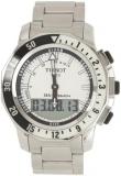 Tissot Men's T0264201103100 Sea Touch Quartz Chronograph Touch Screen White Dial Watch