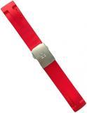 Tissot Men's T-Race 21mm Red Rubber Strap with Steel Buckle for T048417A