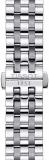 Tissot mens Carson Auto Stainless Steel Dress Watch Grey T1224071103300