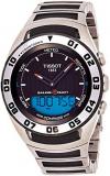 Tissot Men's 'Sailing Touch' Black Dial Stainless Steel/Rubber Multifunction Watch T056.420.21.051.00