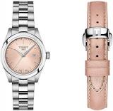 Tissot womens T-My Lady Stainless Steel Dress Watch Pink T1320101133100
