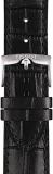 Tissot T852041653 22mm Lug Black Leather Strap