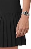 Tissot womens T-My Lady Stainless Steel Dress Watch Grey T1320071106601