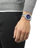 Tissot mens PR 100 Chrono Classic Stainless Steel Dress Watch Grey T1016171104100
