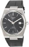 Tissot Mens PRX Powermatic 80 316L Stainless Steel case Automatic Watch, Black, ...