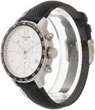 Tissot Mens Quickster 316L Stainless Steel case Swiss Quartz Watch, Grey, Fabric,19 (T0954171703737)