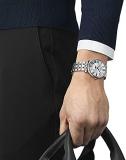 Tissot Mens Carson Premium Gent Moonphase 316L Stainless Steel case Swiss Quartz Watch, Grey, Stainless Steel, 20 (T1224231103300)