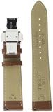 Tissot Leather Brown Watch Strap, 21 (Model: T852044597)