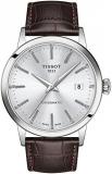 Tissot mens Classic Dream Stainless Steel Dress Watch Brown T1294071603100