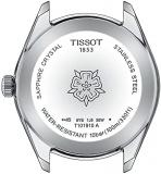 Tissot Womens PR 100 Lady Sport Chic Swiss Quartz Watch, Grey, Stainless Steel, 18 (T1019101135100)