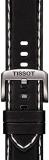 Tissot T852044982 22mm Lug Black Leather Strap