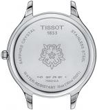 Tissot Womens Bella Ora 316L Stainless Steel case Quartz Watch, Beige, Leather, 16 (T1032101603101)