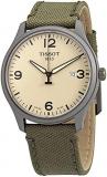 Tissot mens Gent XL Stainless Steel Casual Watch Kaki T1164103726700