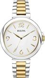 Bulova 98L194 Ladies Dress Two Tone Steel Bracelet Watch