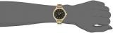 Caravelle New York Women's 44L126 Analog Display Japanese Quartz Yellow Watch