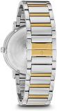 Bulova Mens Analogue Quartz Watch with Stainless Steel Strap 98D151