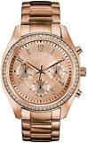 Caravelle Sport Chronograph Ladies Watch, Stainless Steel , Rose Gold-Tone (Model: 44L240)