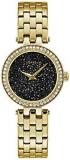 Caravelle Modern Quartz Ladies Watch, Stainless Steel Crystal , Gold-Tone (Model: 44L243)