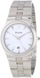 Bulova Men's 96B106 Bracelet White Dial Stainless Steel Watch