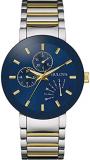 Bulova Men's Futuro Blue Dial Watch - 98C123