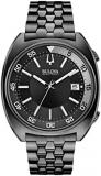 Bulova 98B219 Mens BA11 Black Steel Bracelet Watch