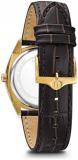 Bulova Mens Analogue Classic Quartz Watch with Leather Strap 97C106
