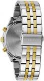 Caravelle Dress Chronograph Mens Watch, Stainless Steel , Two-Tone (Model: 45A143)