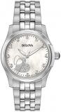 Bulova Women's 96P182 Analog Display Analog Quartz Silver Watch
