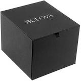 Bulova Men's Analogue Quartz Watch with Stainless Steel Strap 98B349, Silver, 98B349