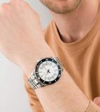 Bulova Men's Analogue Quartz Watch with Stainless Steel Strap 98B349, Silver, 98B349
