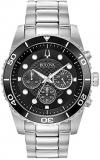 Bulova Men's Chronograph Quarz Watch with Stainless Steel Strap 98A210, Silver, ...