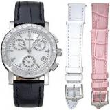 Bulova Women's Diamond Chronograph Interchangeable Strap Watch