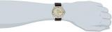 Bulova Men's 98C71 Marine Star Two-Tone Stainless Steel Watch with Brown Leather Band